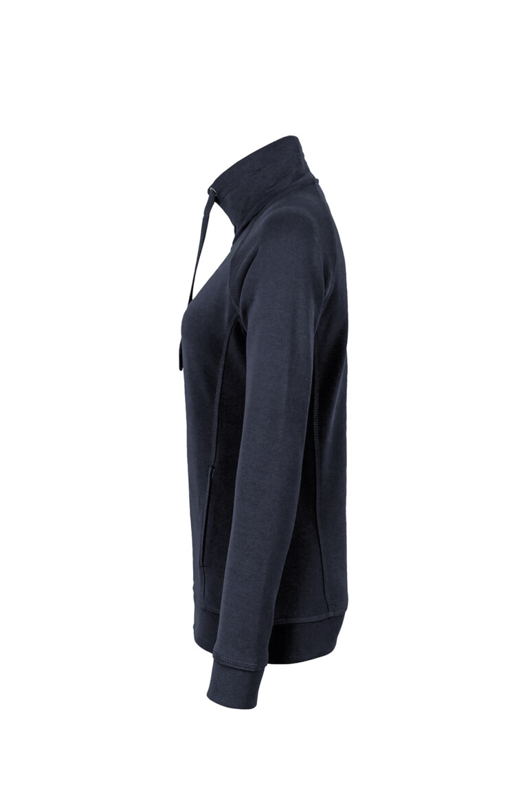 HAKRO 406 Damen Sweatjacke College in Tinte, Größe 3XL