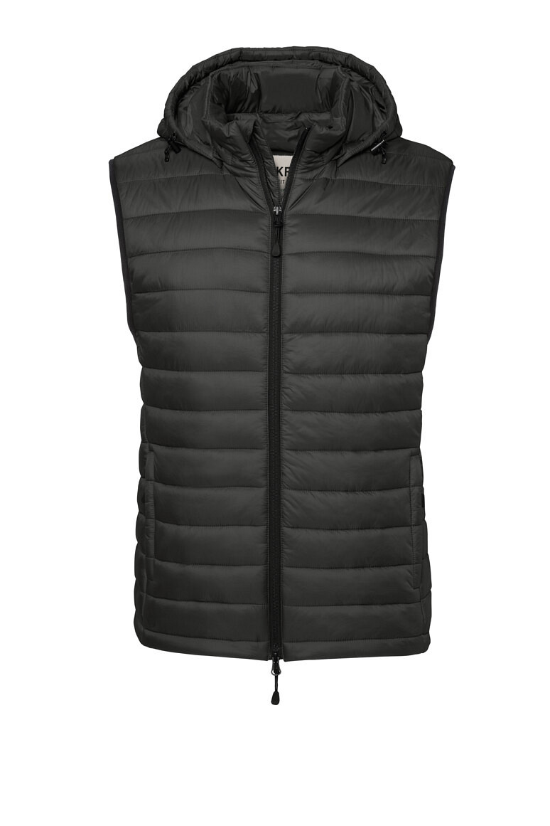 HAKRO 897 Kapuzen Loftweste in karbongrau, Größe 6XL