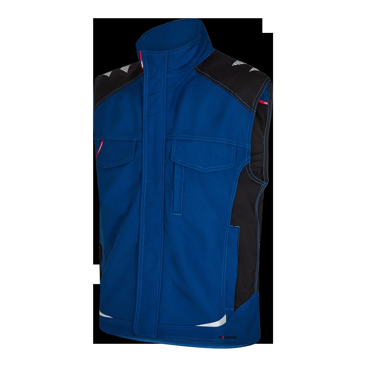 ENGEL Galaxy Serviceweste in Surfer Blue/Schwarz, Größe XS