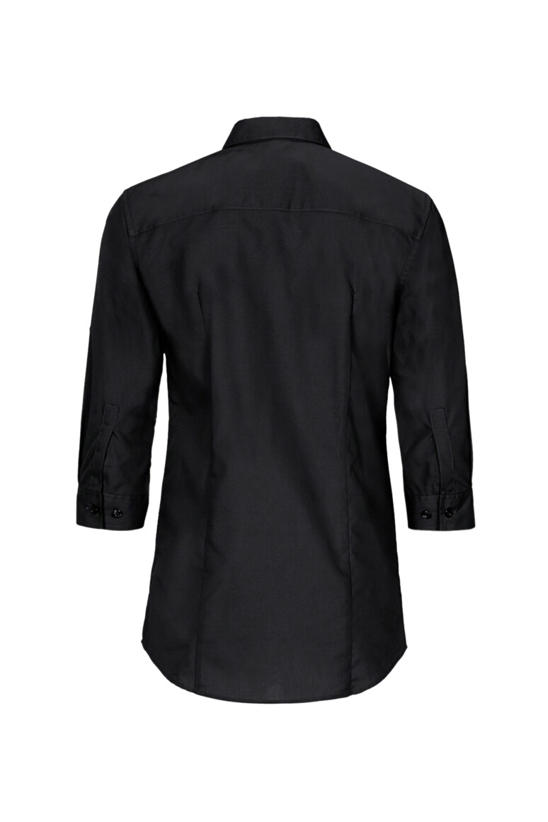 HAKRO 120 3/4-Arm-Vario Bluse MIKRALINAR® in Schwarz, Größe 6XL