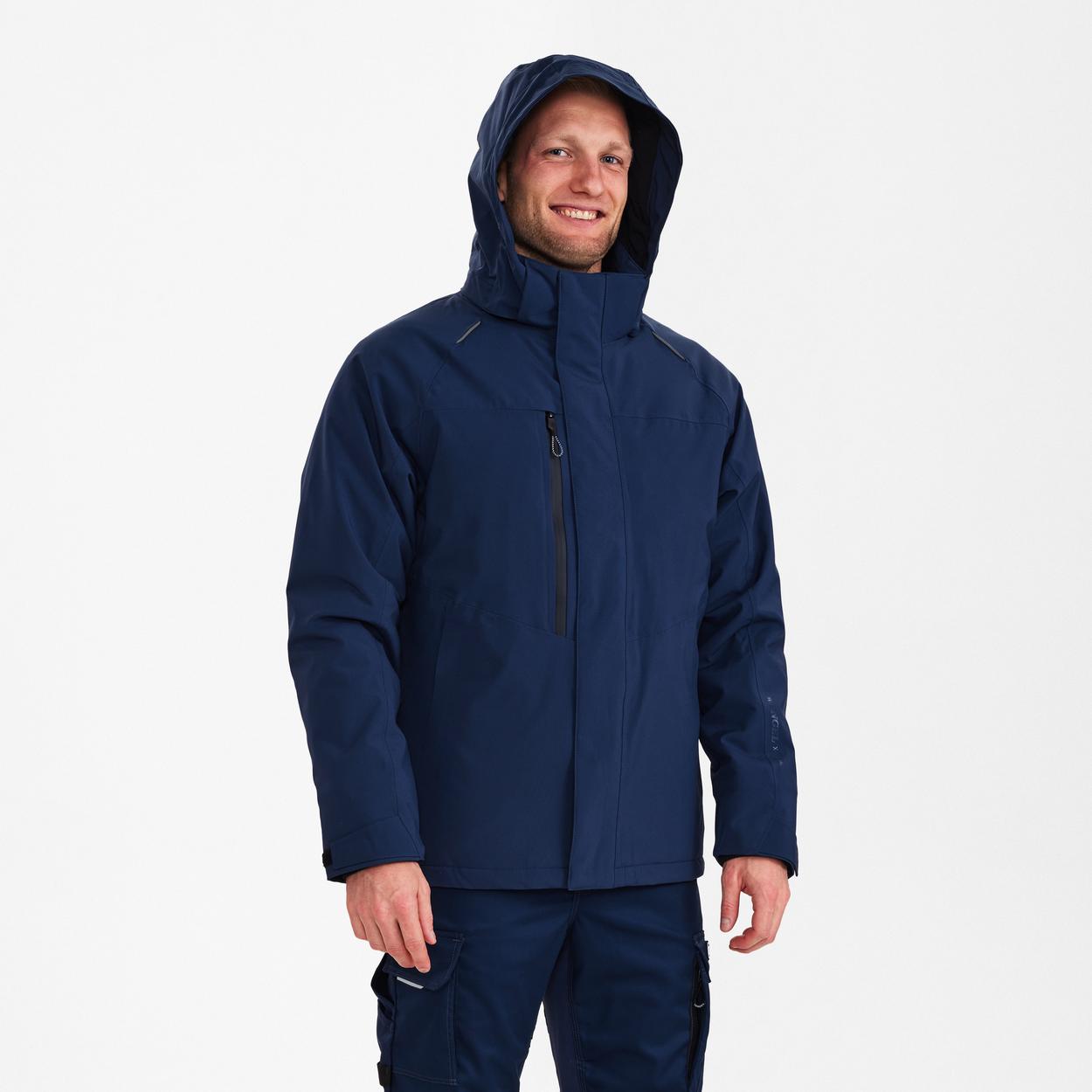 ENGEL X-treme Winterjacke in Blue Ink, Größe XS