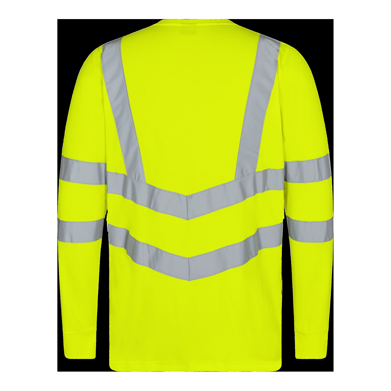 ENGEL Safety Grandad langarm-Shirt in Gelb, Größe XS