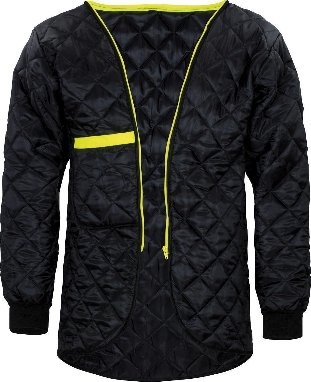 Warnschutz-K-Parka 2in1 leuchtgelb-marine in Gr. XXL von Vizwell
