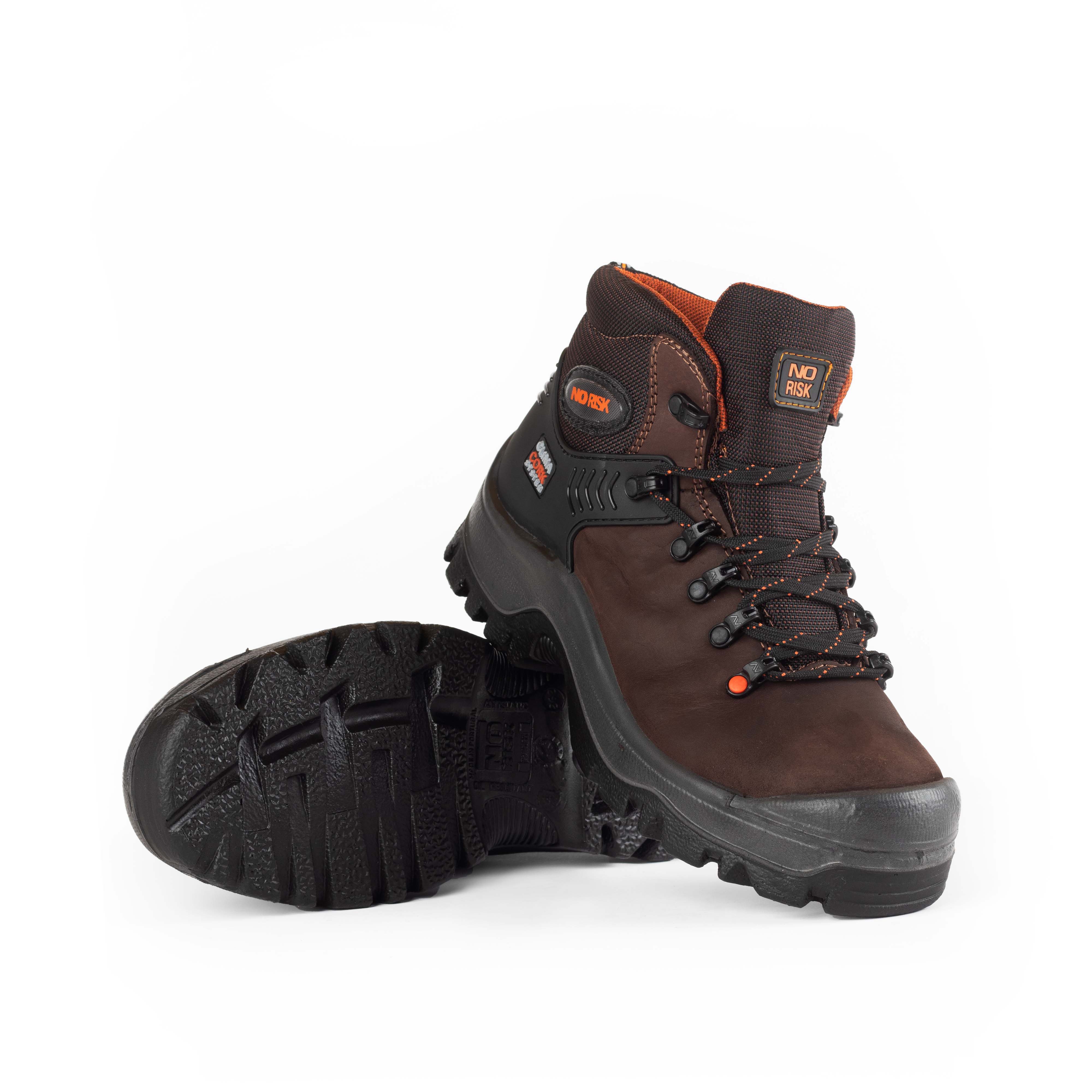 NO RISK Stiefel YUKON in Schwarz, Größe 42 S3 SRC