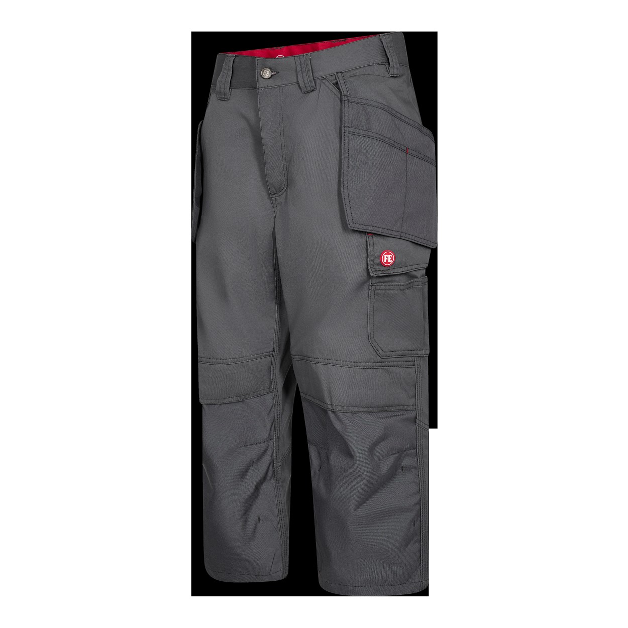 ENGEL Combat 3/4 Hose mit Holstertaschen in Grau, Größe 54