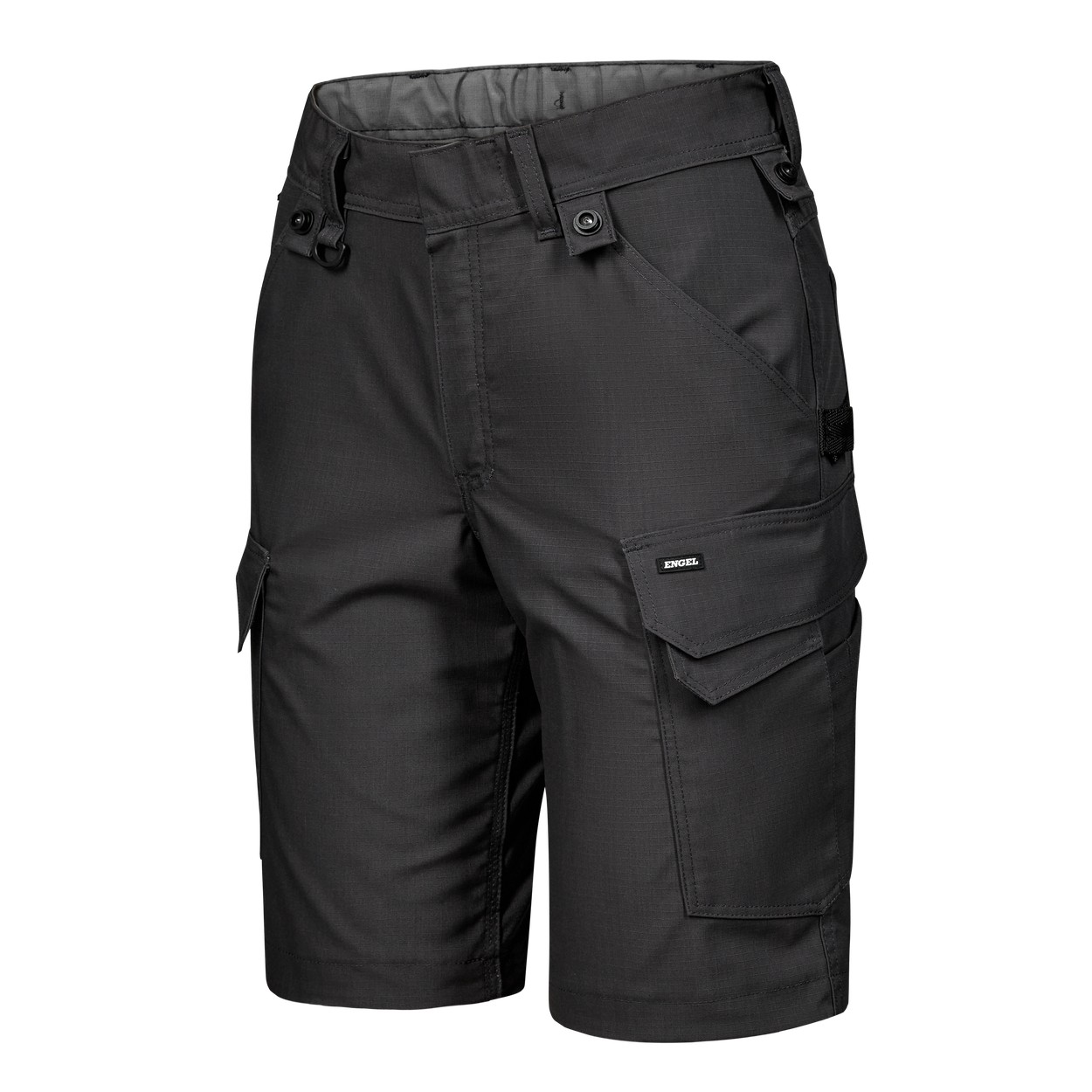 ENGEL Entire Damen Arbeitsshorts mit 2-Wege-Stretch in Anthrazit Grau, Größe 48