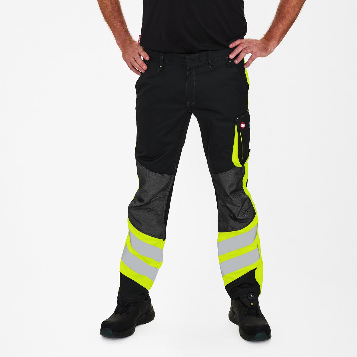 ENGEL Cargo Arbeitshose in Schwarz/Gelb, Größe 106
