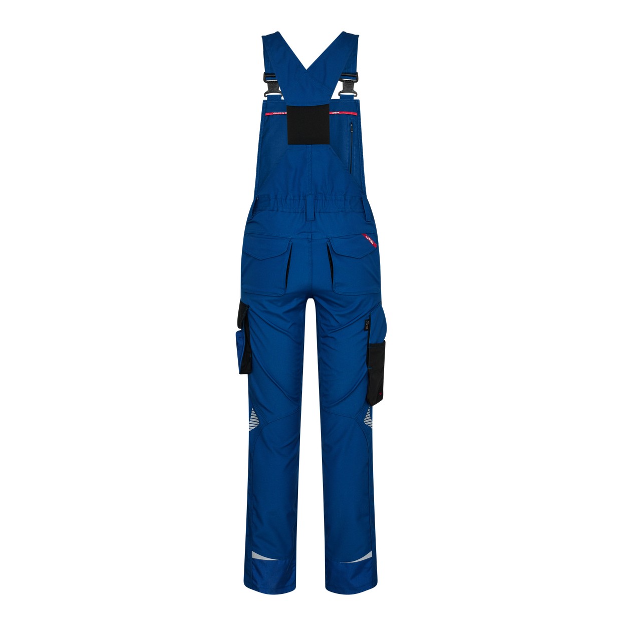 ENGEL Galaxy Damen Latzhose in Surfer Blue/Schwarz, Größe 48