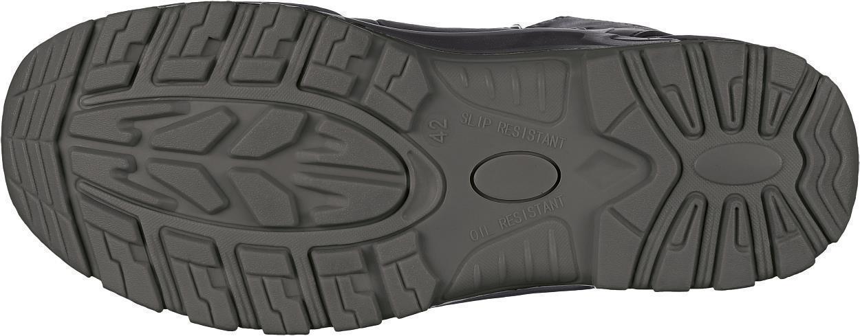 Stiefel niedrig L6125 Prag in Schwarz, Gr. 48 von Leibwächter