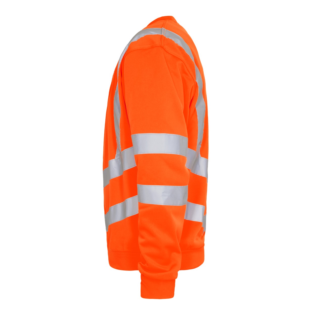 ENGEL Safety Sweatshirt in Hi-vis Orange, Größe XS