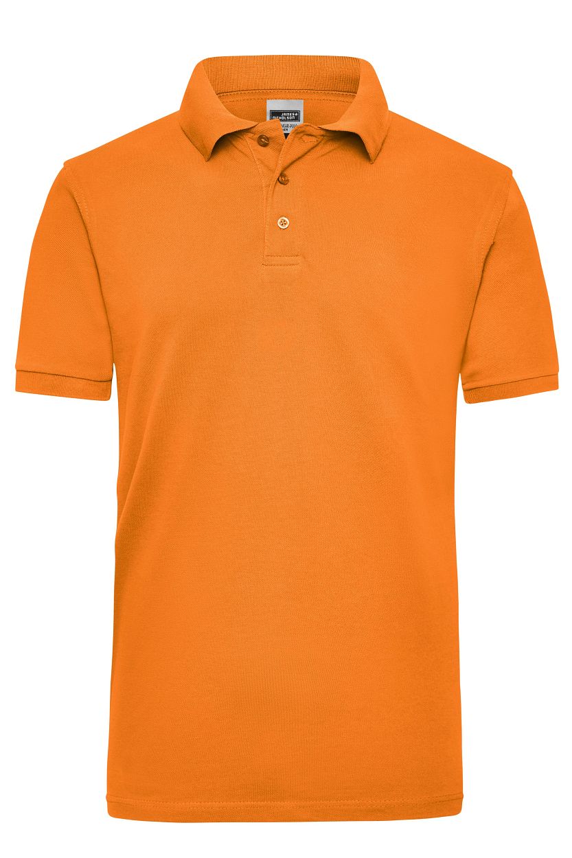 Workwear Polo Men "JN801" in Orange, Größe 6XL - Daiber