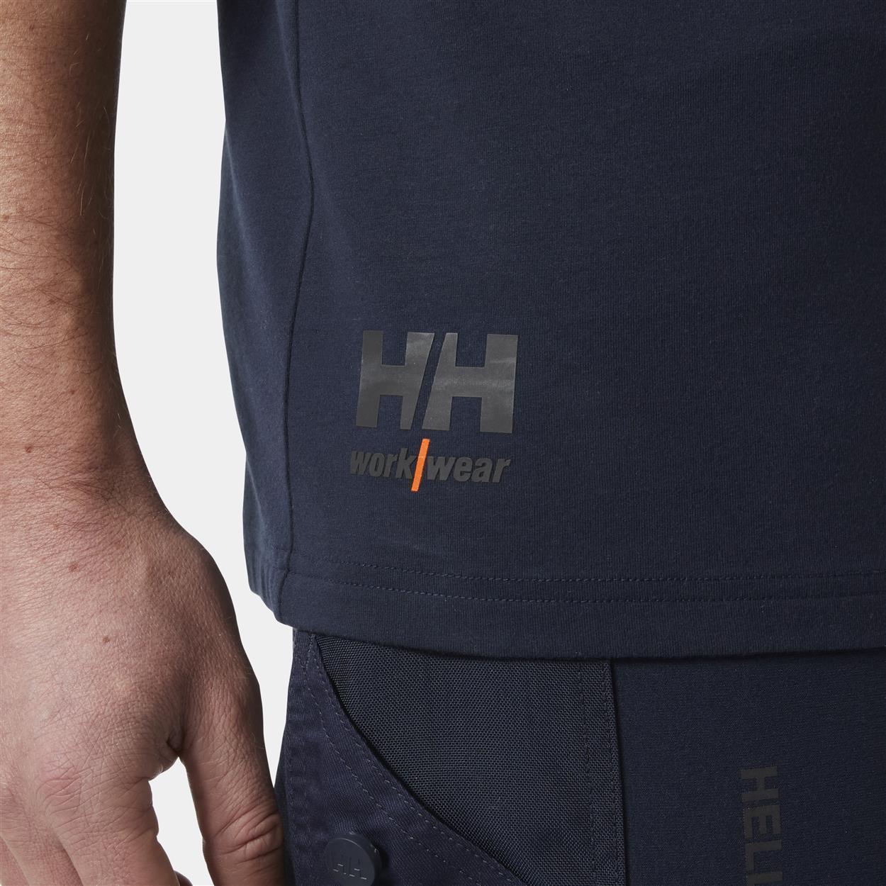 "CHELSEA EVO" T-shirt in Navy, Größe 4XL von Helly Hansen Workwear