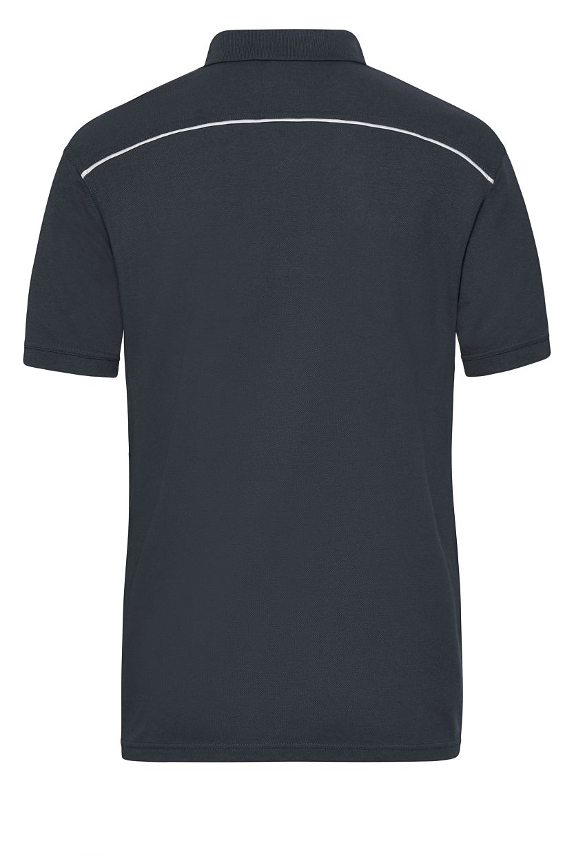 Men's Workwear Polo - SOLID - OCS Blended "JN892" in Carbon, Größe 6XL - Daiber