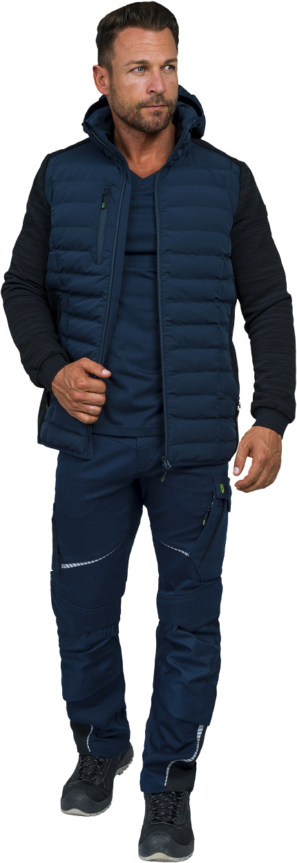 Herren Hybridjacke Casual Line Marine CAHYJ, Gr. 2XL von Leibwächter