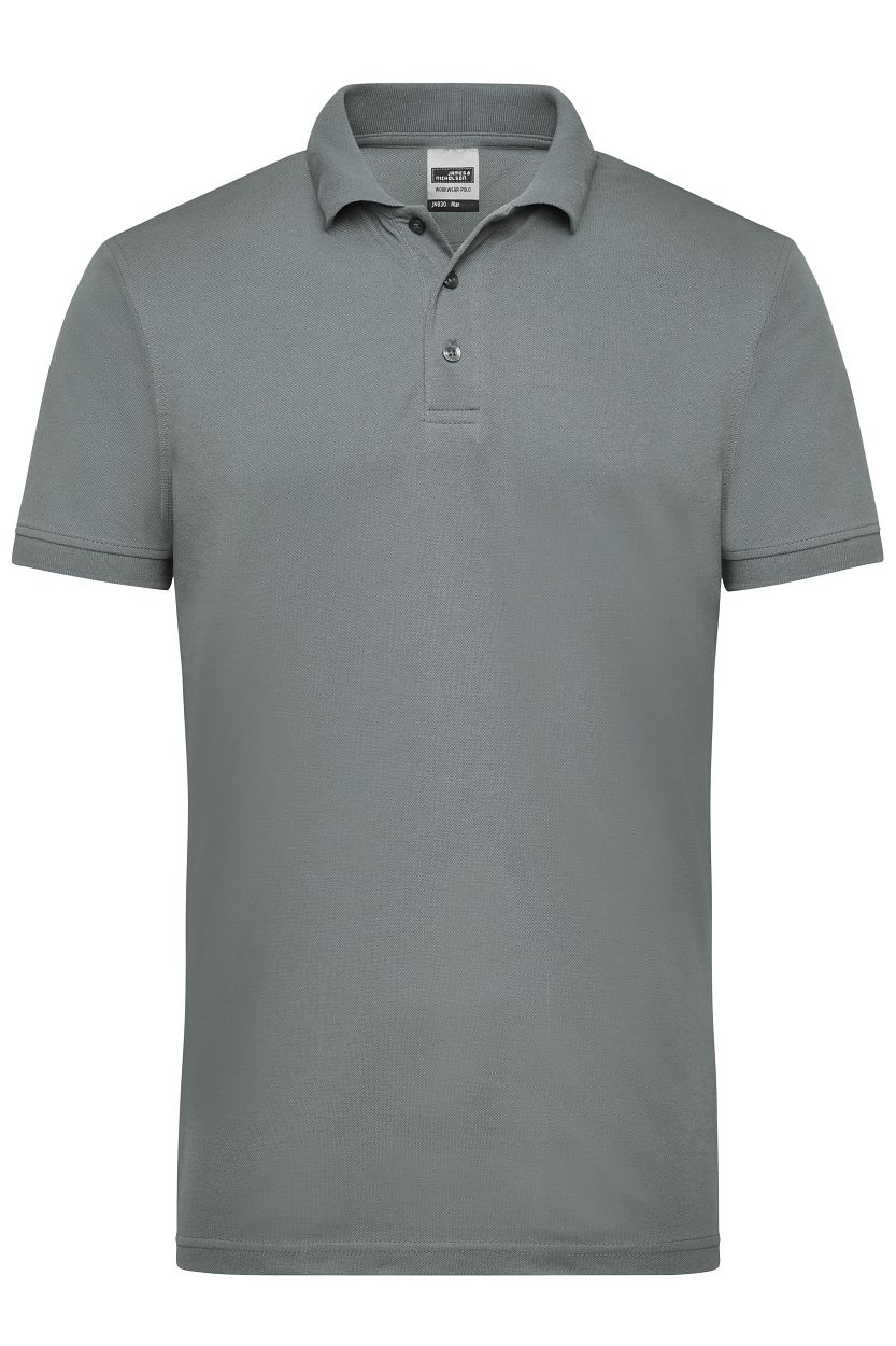 Men's Workwear Polo "JN830" in Dark-Grey, Größe 6XL - Daiber