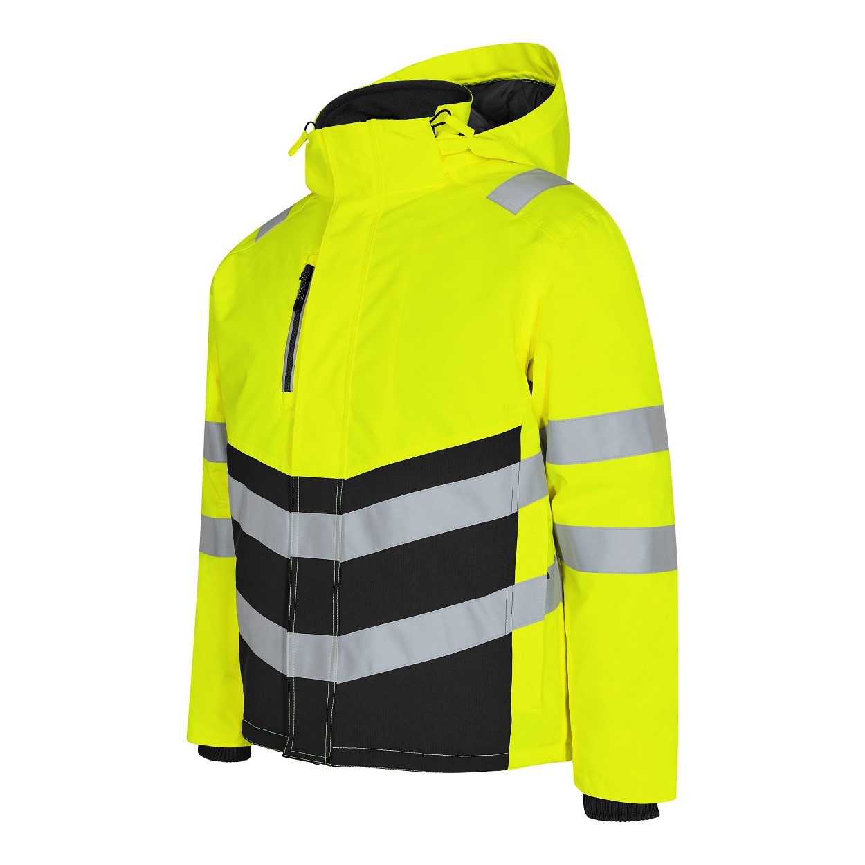 ENGEL Safety Winterjacke in Gelb/Schwarz, Größe XS