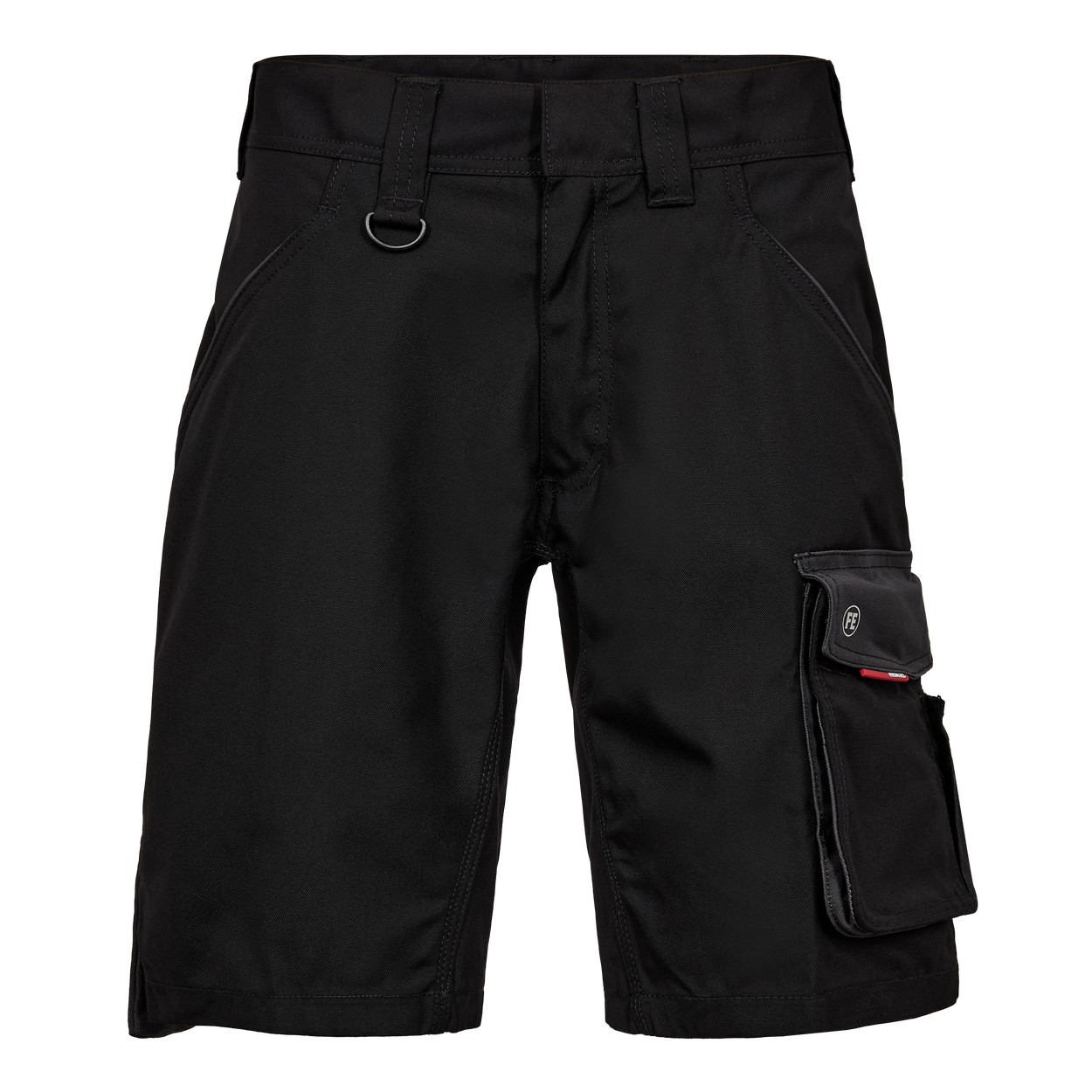 ENGEL Galaxy Arbeitsshorts in Schwarz/Anthrazit Grau, Größe 54