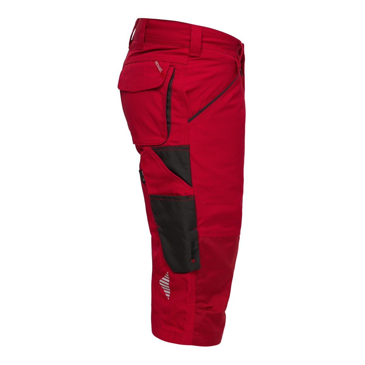 ENGEL Galaxy 3/4-Hose in Tomato Red/Anthrazit Grau, Größe 54