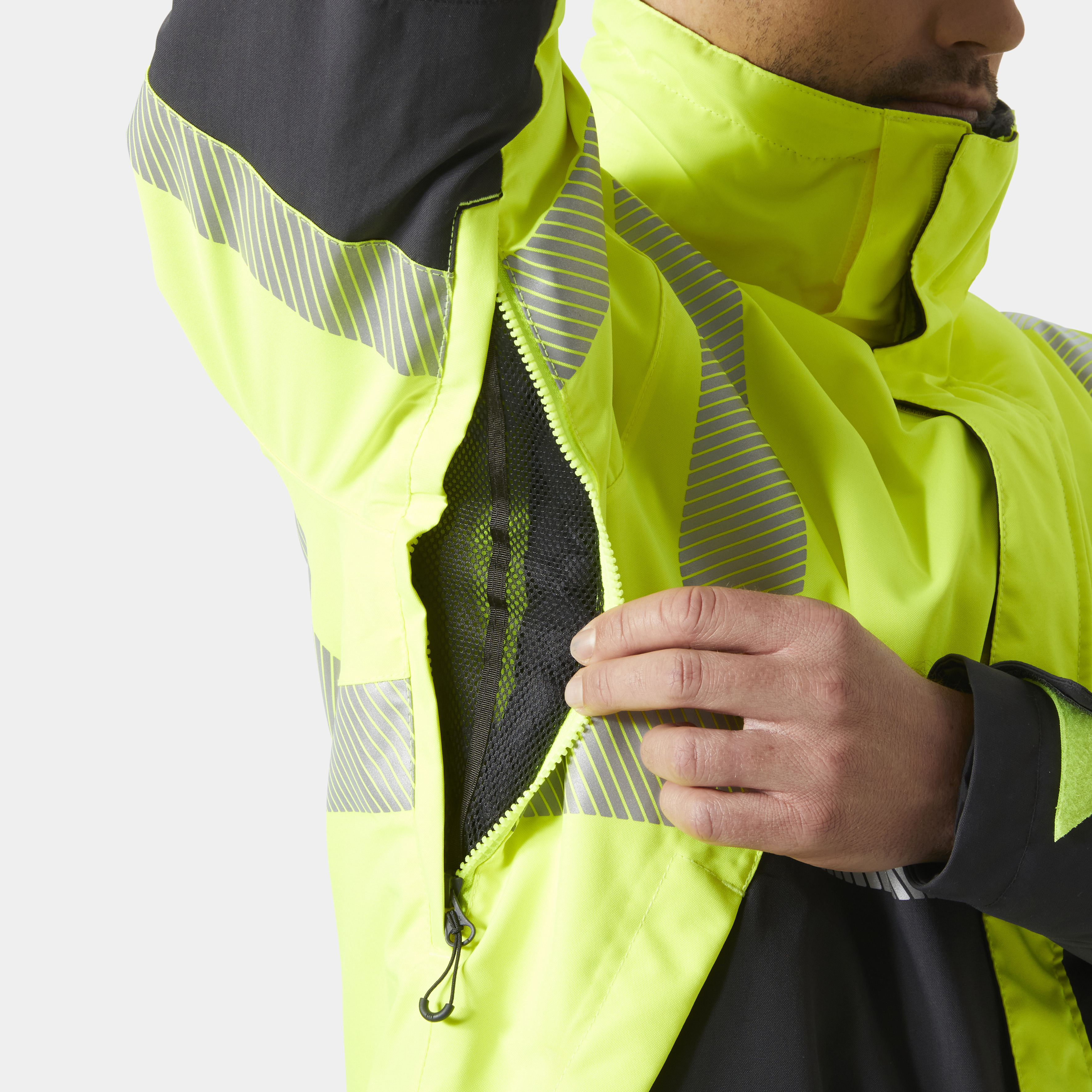 "ICU" Winterjacke in Yellow, Größe 4XL von Helly Hansen Workwear