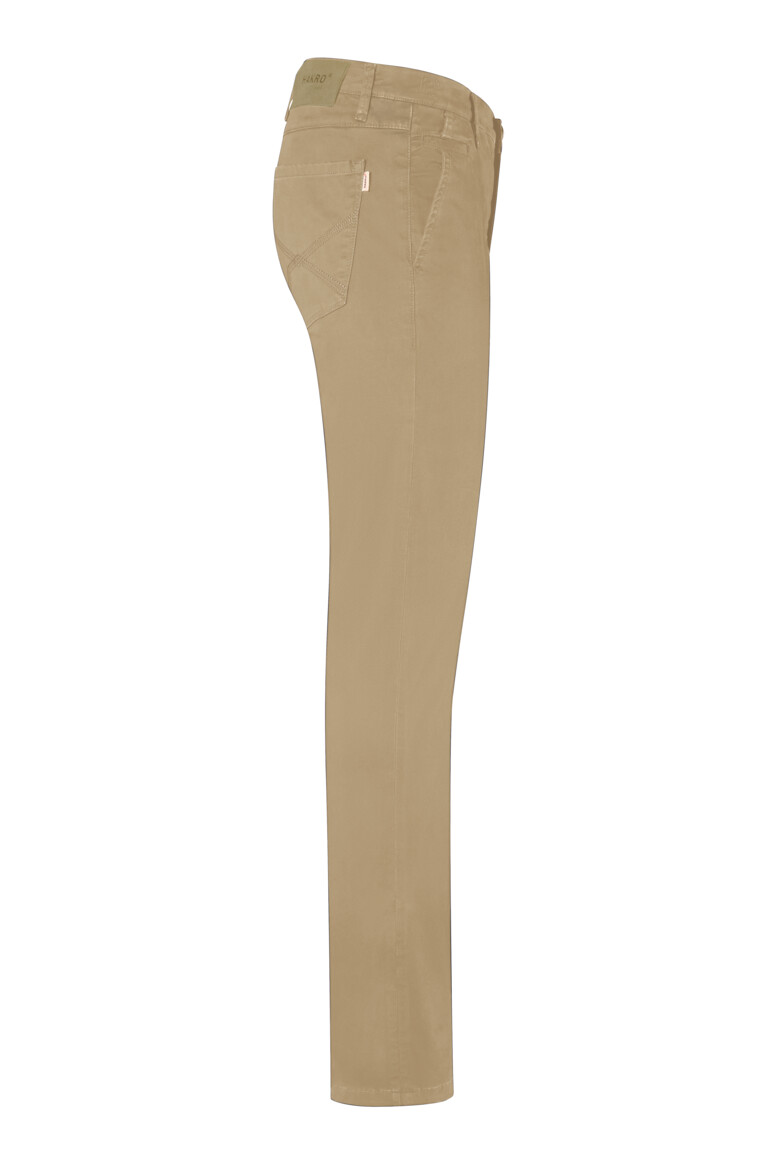 HAKRO 707 Chinohose X-Stretch in Khaki, Größe 3XL