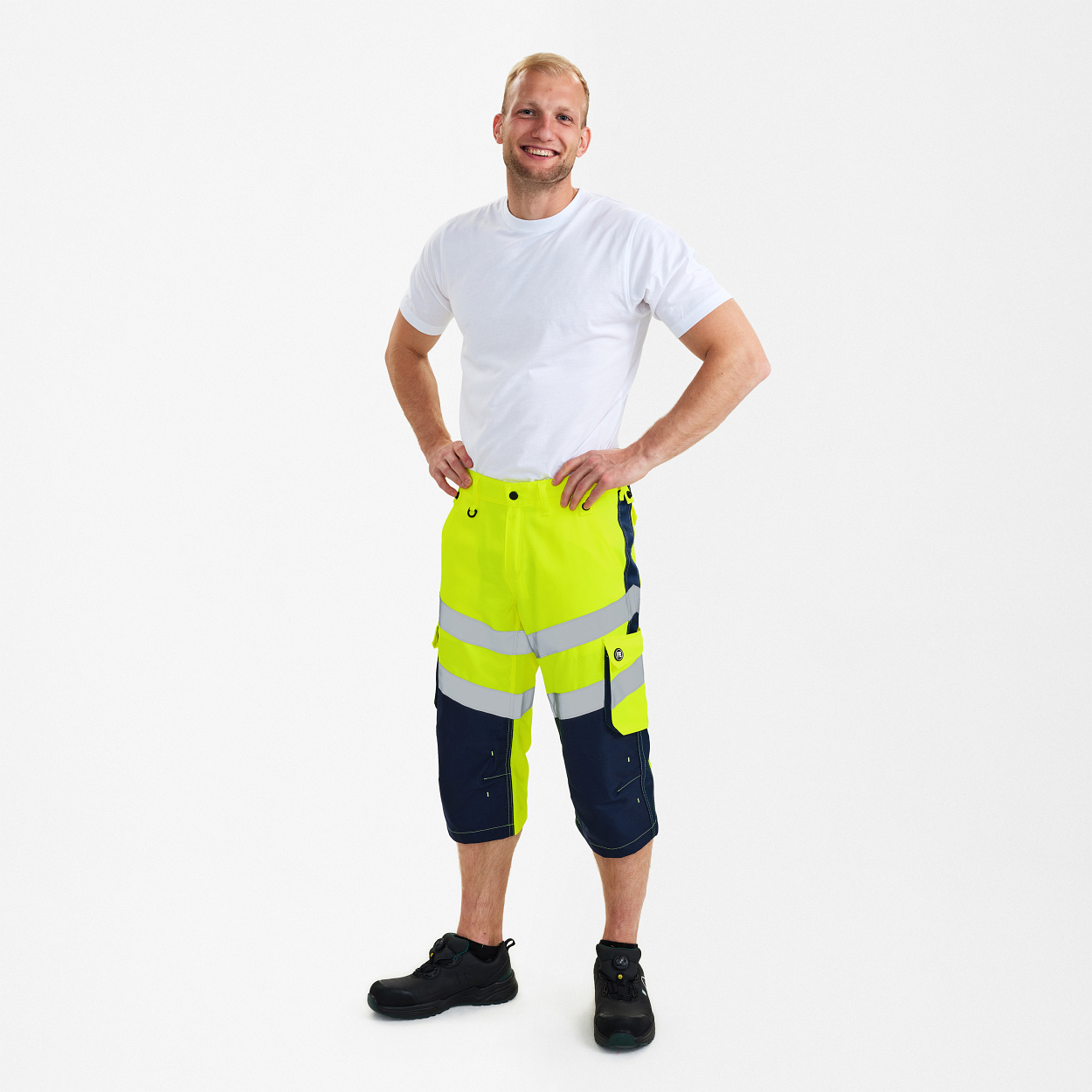 ENGEL Safety Light 3/4-Hose in Gelb/Blue Ink, Größe 54