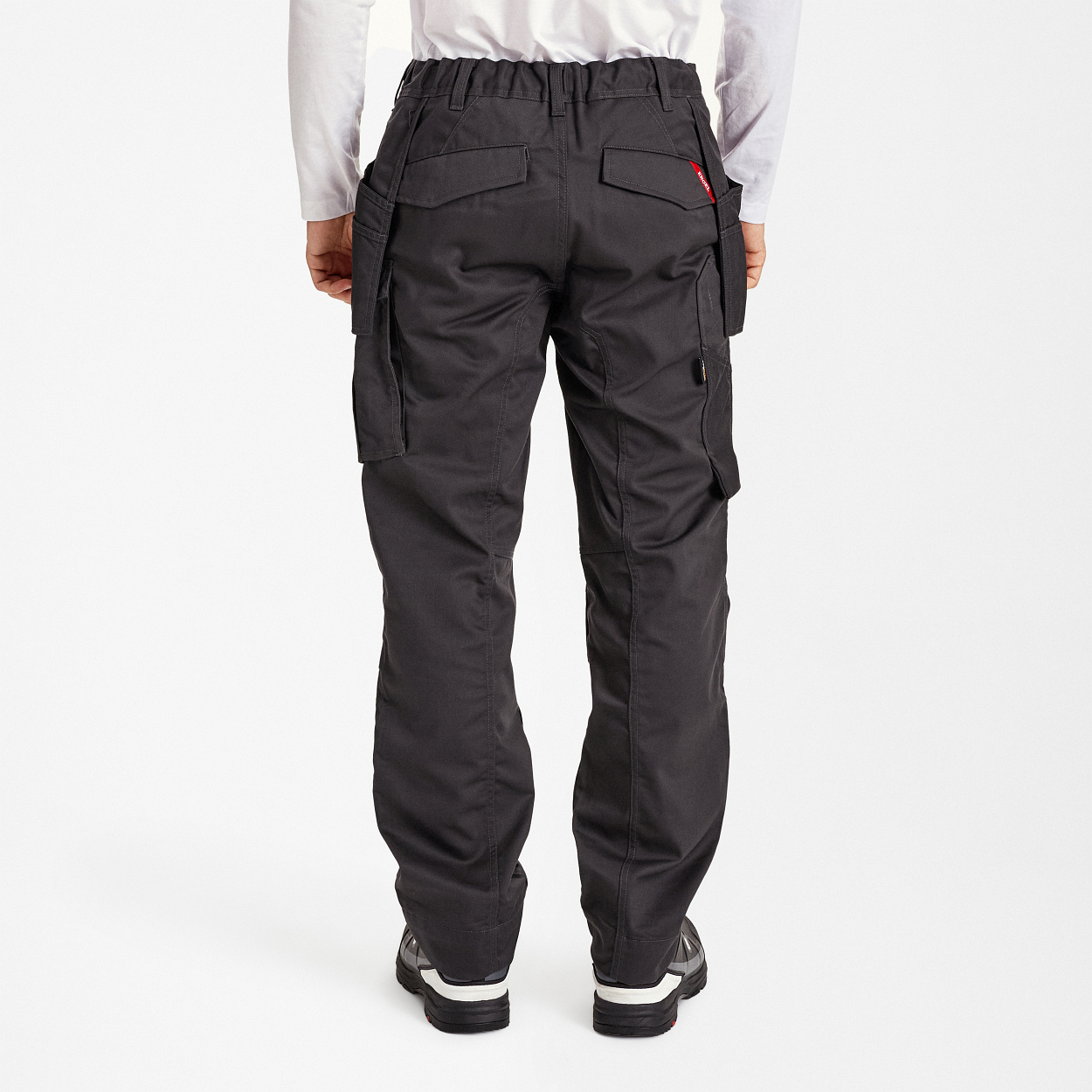 ENGEL Extend Arbeitshose mit Holstertaschen in Anthrazit Grau, Größe 26