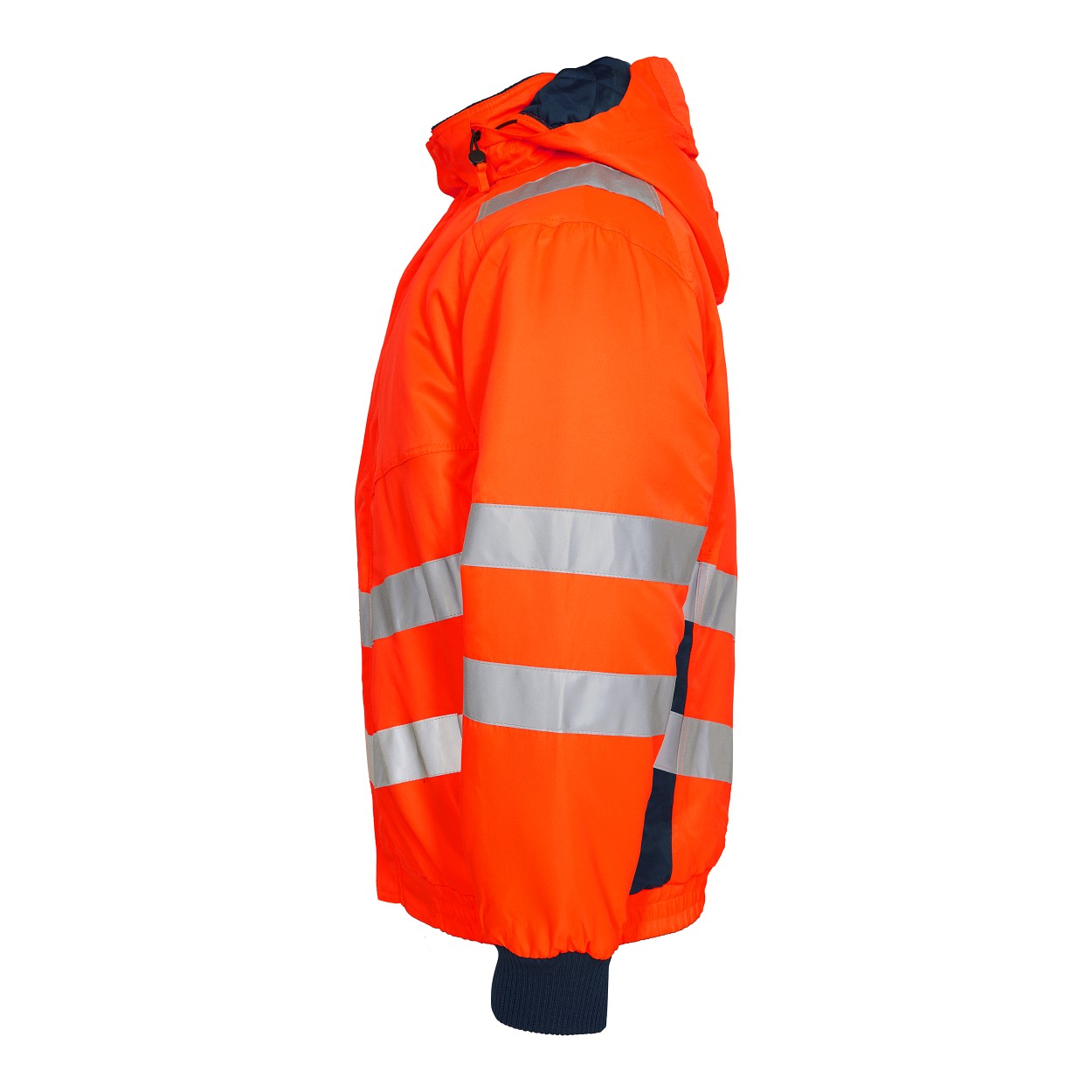 ENGEL Safety Pilotjacke in Orange/Blue ink, Größe XS