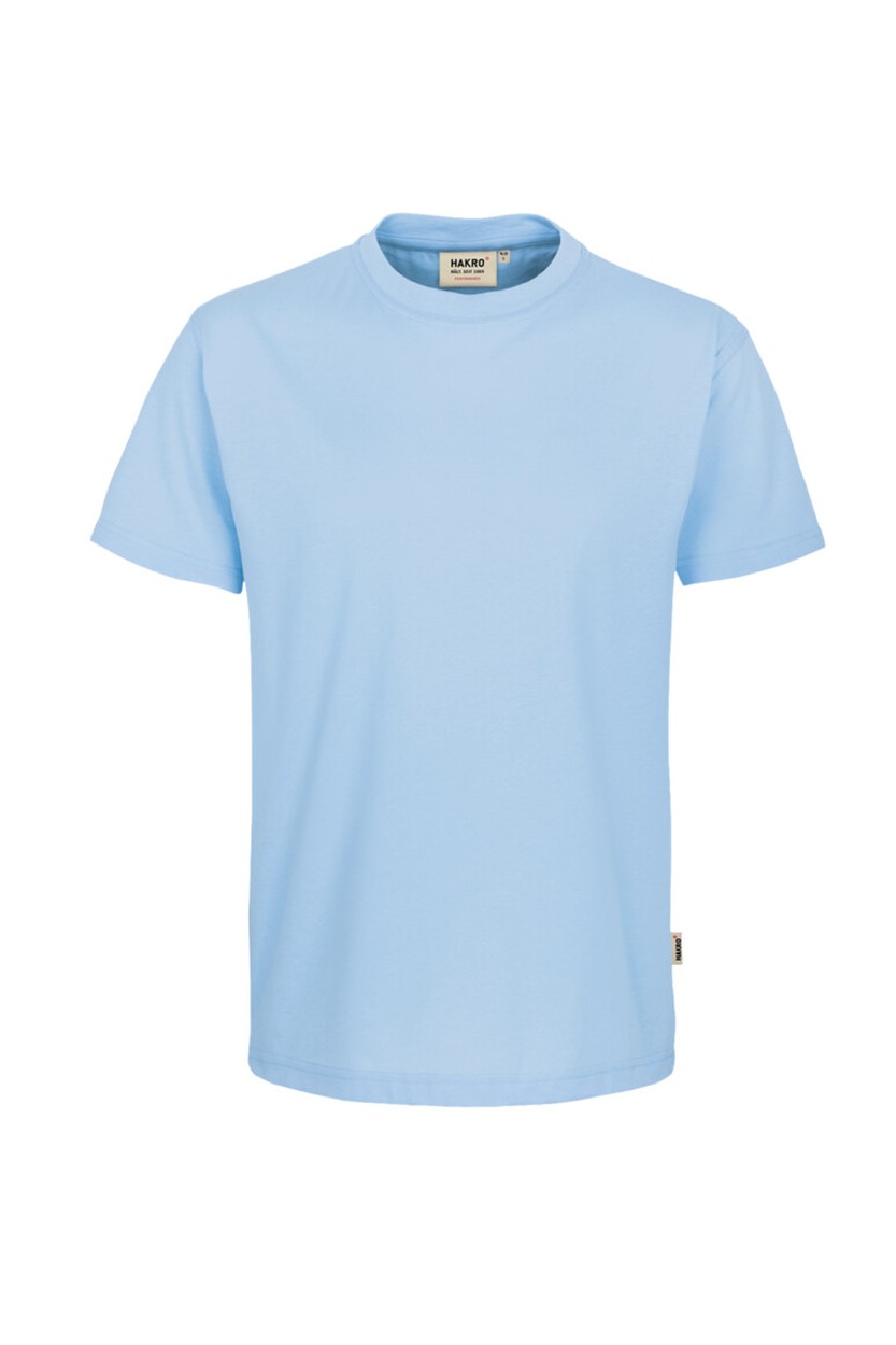 HAKRO 281 T-Shirt MIKRALINAR® in Eisblau, Größe 6XL