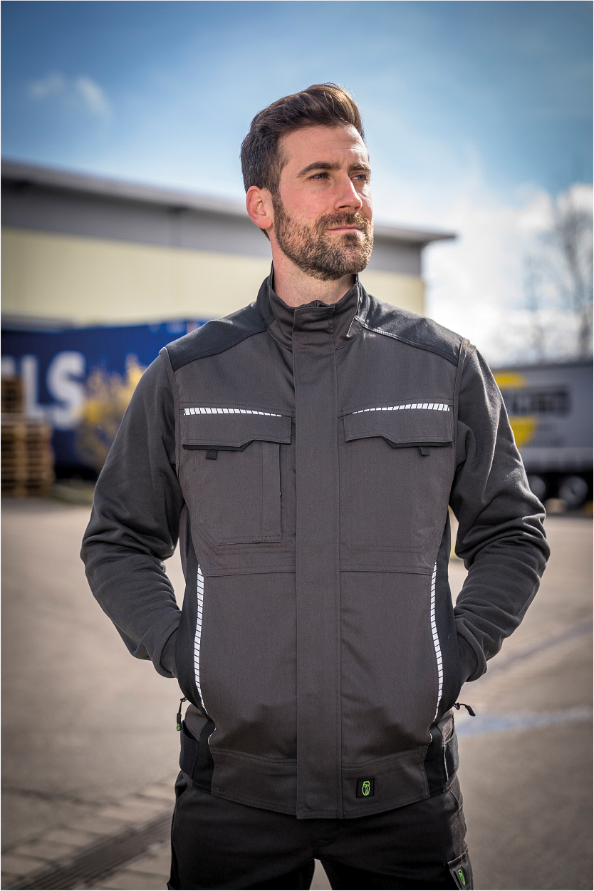 Weste FLEXV28 Flex Line in Anthrazit/Schwarz, Gr. 3XL von Leibwächter Weste FLEXV28 Flex Line in Anthrazit/Schwarz, Gr. 2XL von Leibwächter