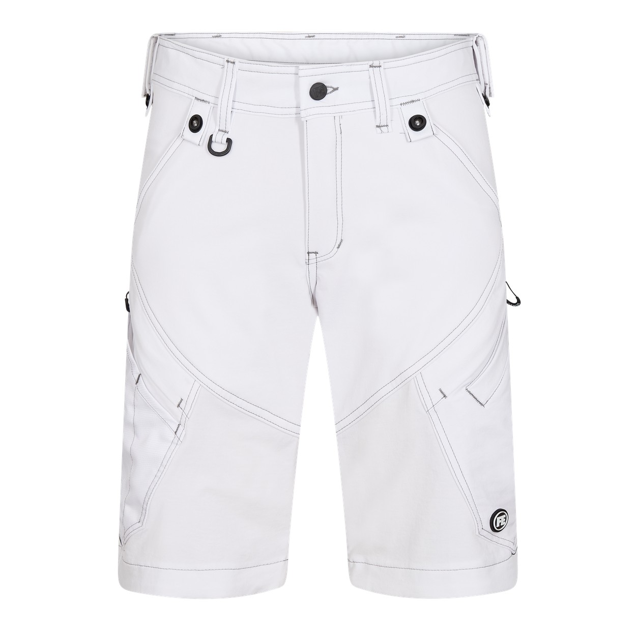 ENGEL X-treme Arbeitsshorts mit 4-Wege-Stretch in Weiss, Größe 54