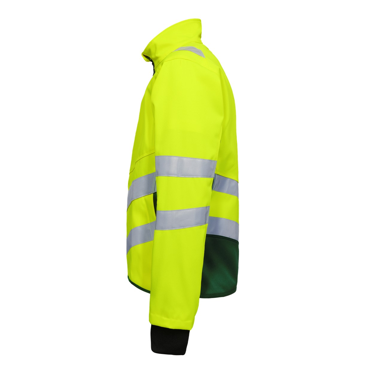 ENGEL Safety Arbeitsjacke mit 2-Wege-Stretch in Gelb/Grün, Größe XS