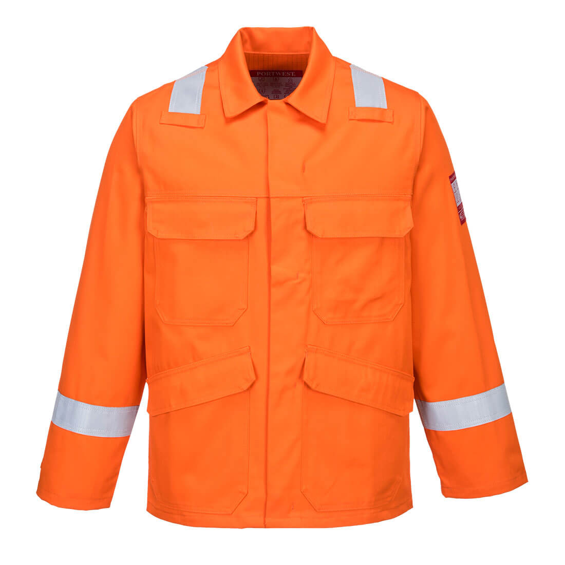 Bizflame Plus Jacke FR25 in Orange, Größe 4XL von Portwest