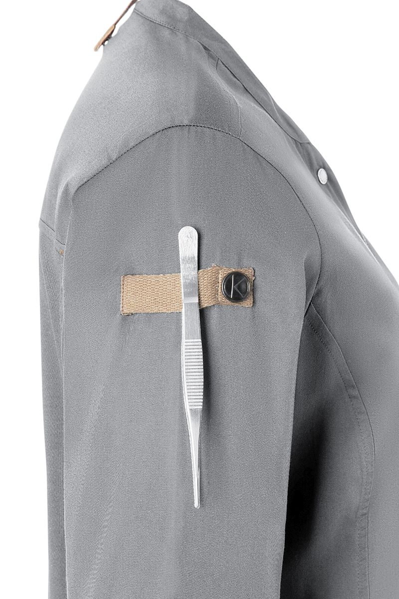 Damenkochjacke Green- Generation Größe 58 in Platingrau von Karlowsky