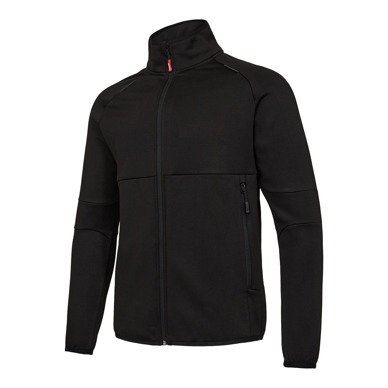 ENGEL Extend Midlayer-Cardigan in Schwarz, Größe XS