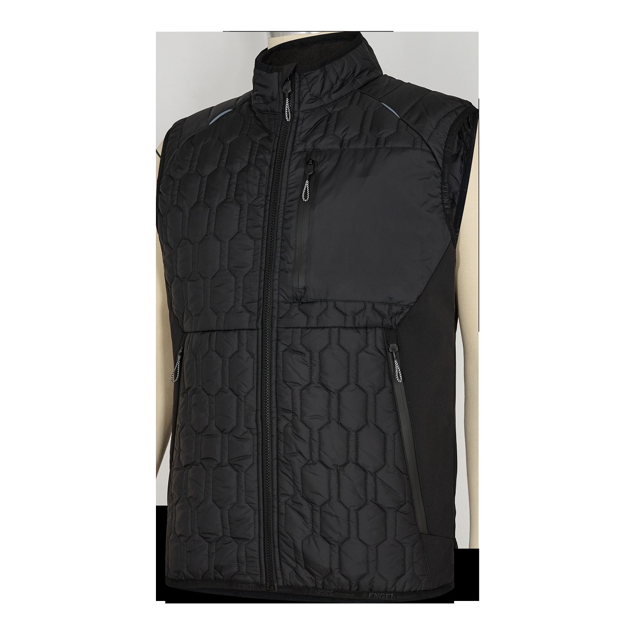 ENGEL X-treme Steppweste in Schwarz, Größe XS