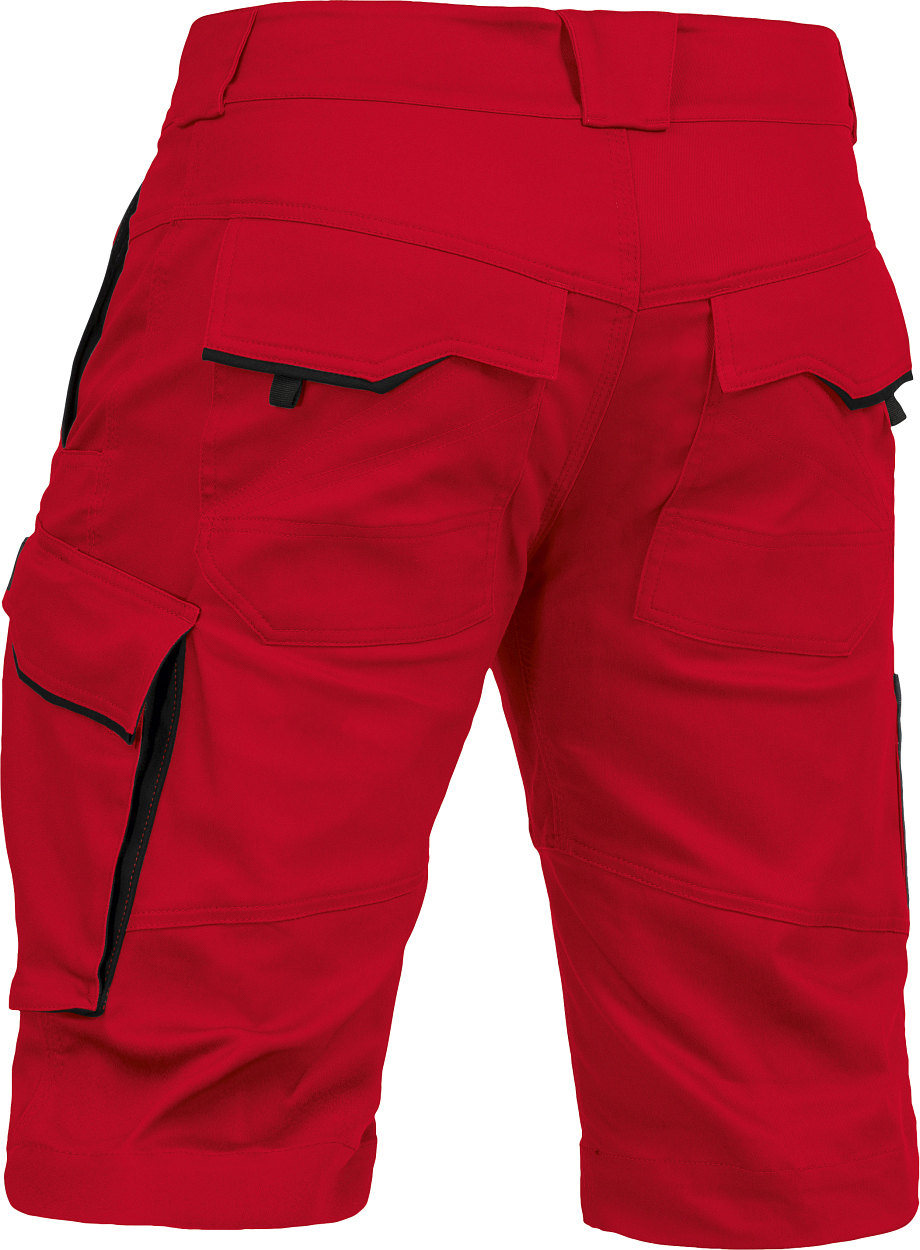 Herren-Shorts Flex Line Rot/Schwarz FLEXK, Gr. 68 von Leibwächter