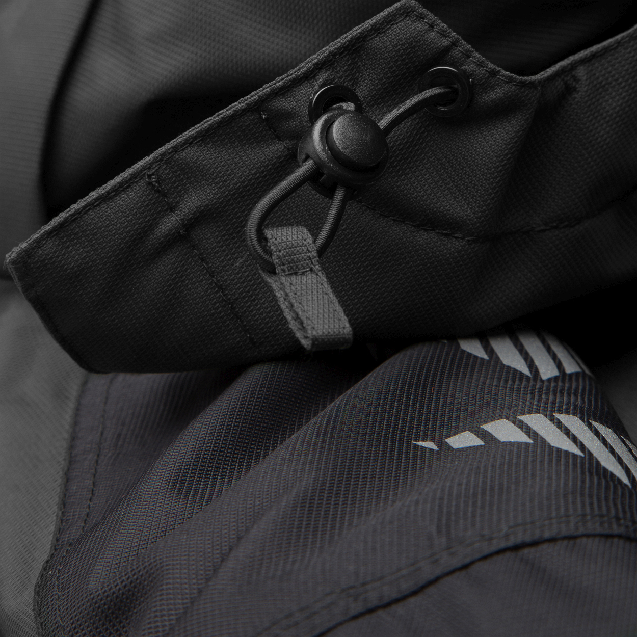 ENGEL Galaxy Winterjacke in Anthrazitgrau/Schwarz, Größe XS