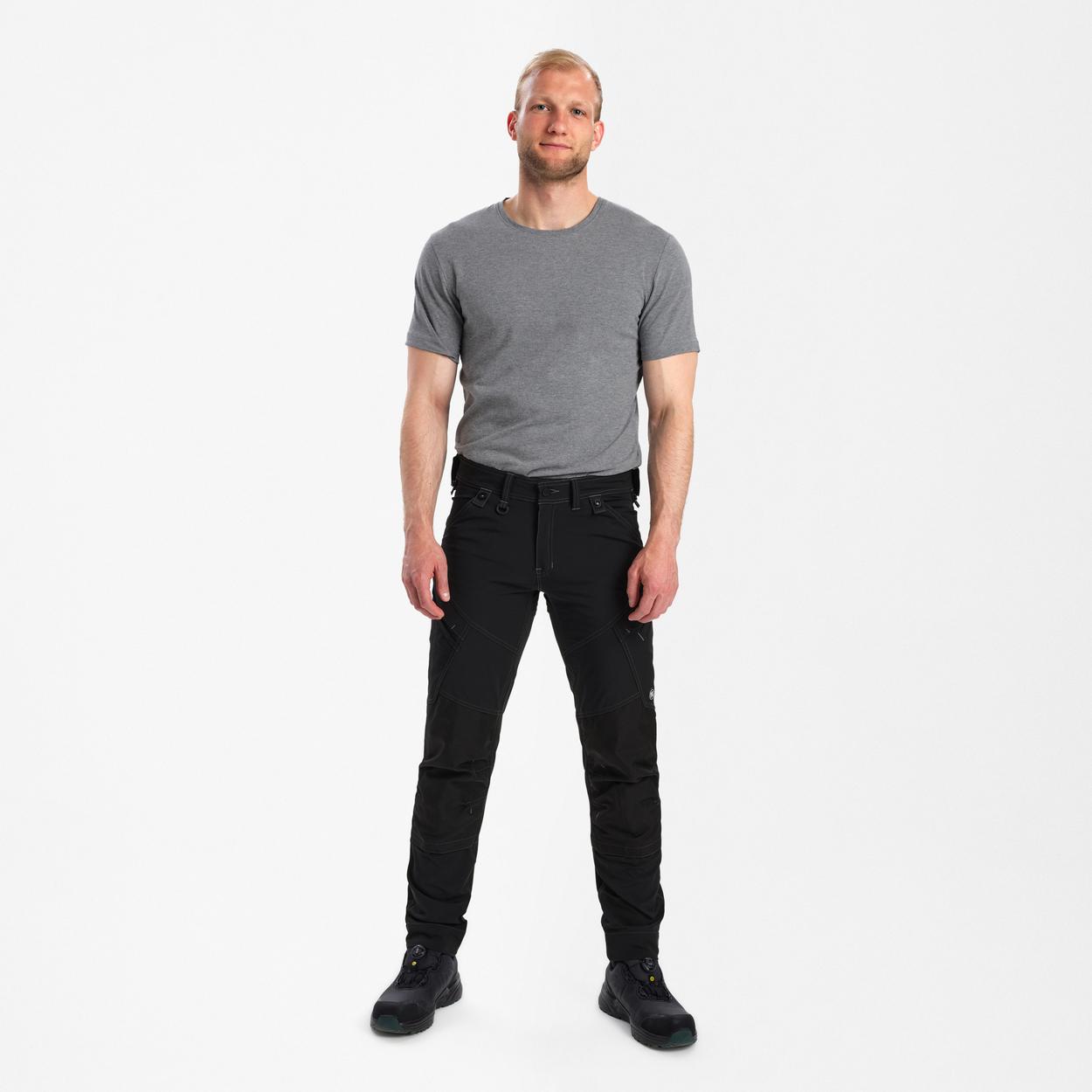 ENGEL X-treme Arbeitshose mit 4-Wege-Stretch in Schwarz, Größe 26