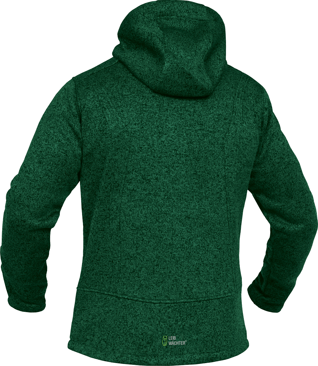 Strickjacke Casual Line Unisex Grün CASTJ, Gr. 2XL von Leibwächter