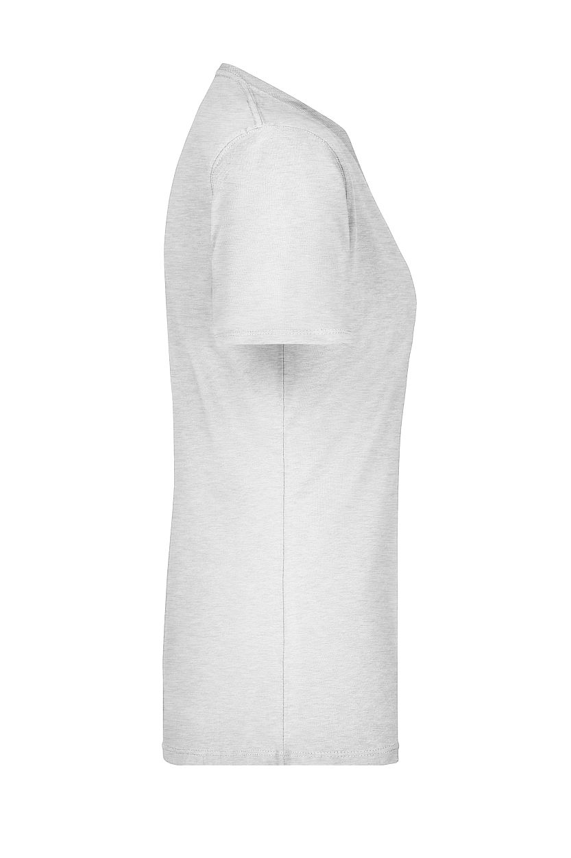 Ladies' Basic-T "JN901" in Ash, Größe 3XL - Daiber