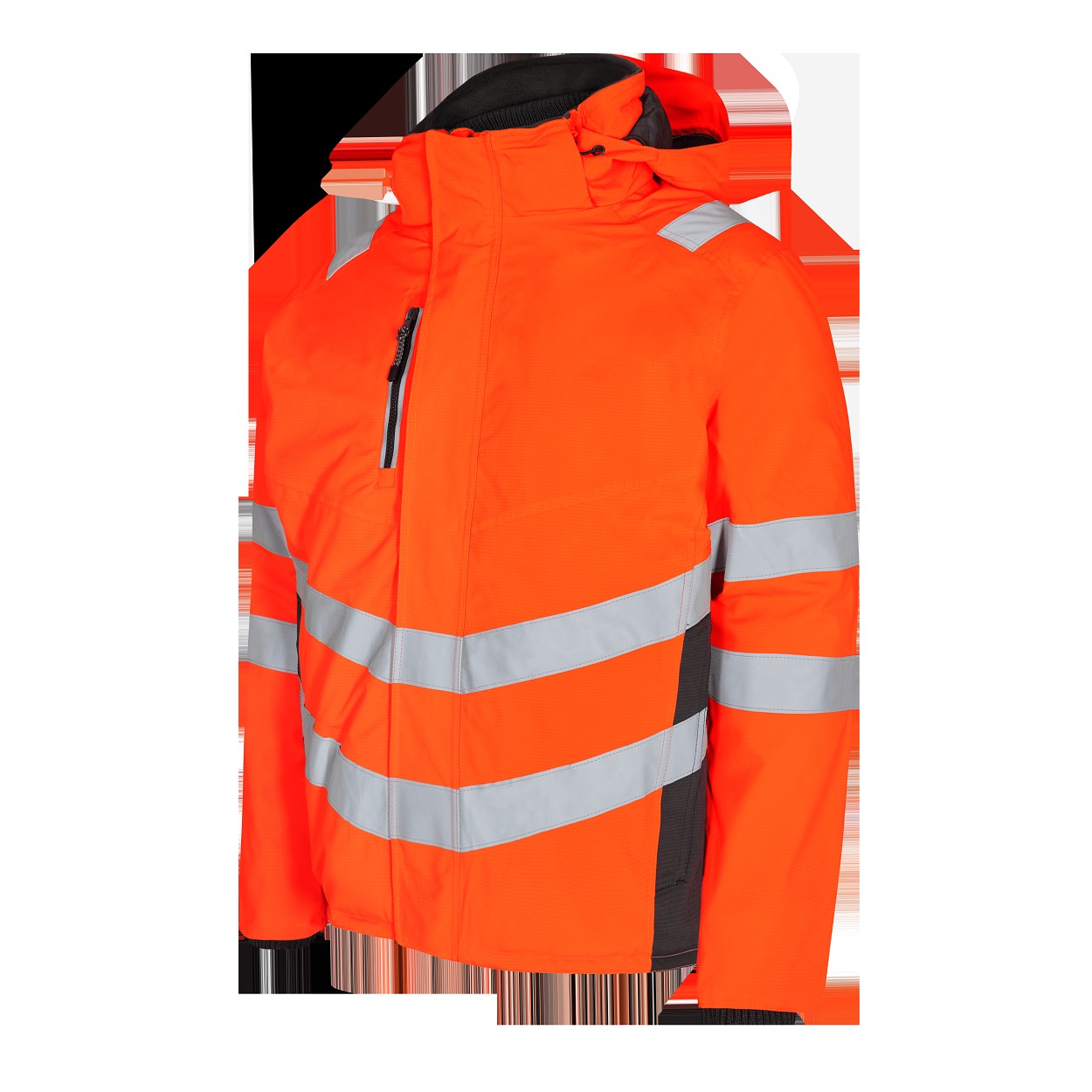 ENGEL Safety Winterjacke in Orange/Anthrazit Grau, Größe XS
