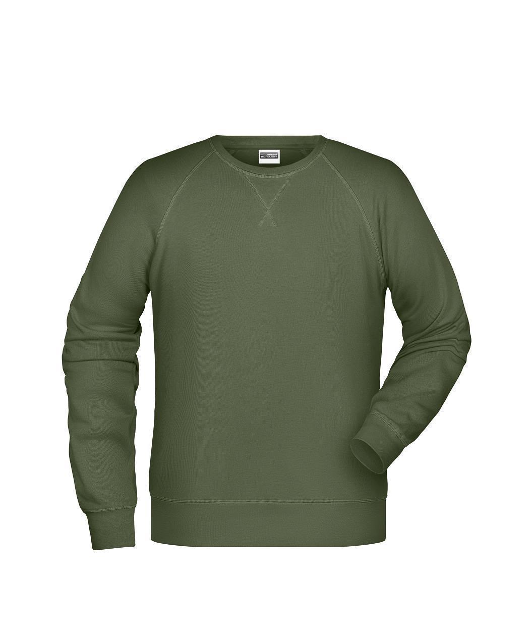 Men's Sweat OCS Blended & RCS "8022" in Olive, Größe 5XL - Daiber