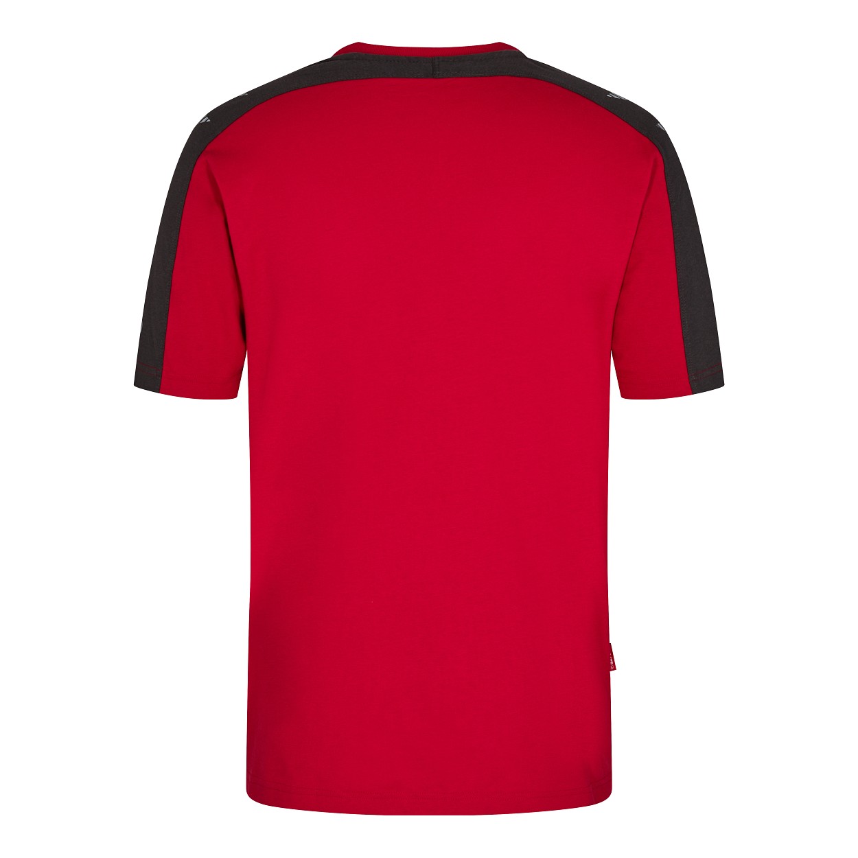 ENGEL Galaxy T-Shirt in Tomato Red/Anthrazit Grau, Größe XS