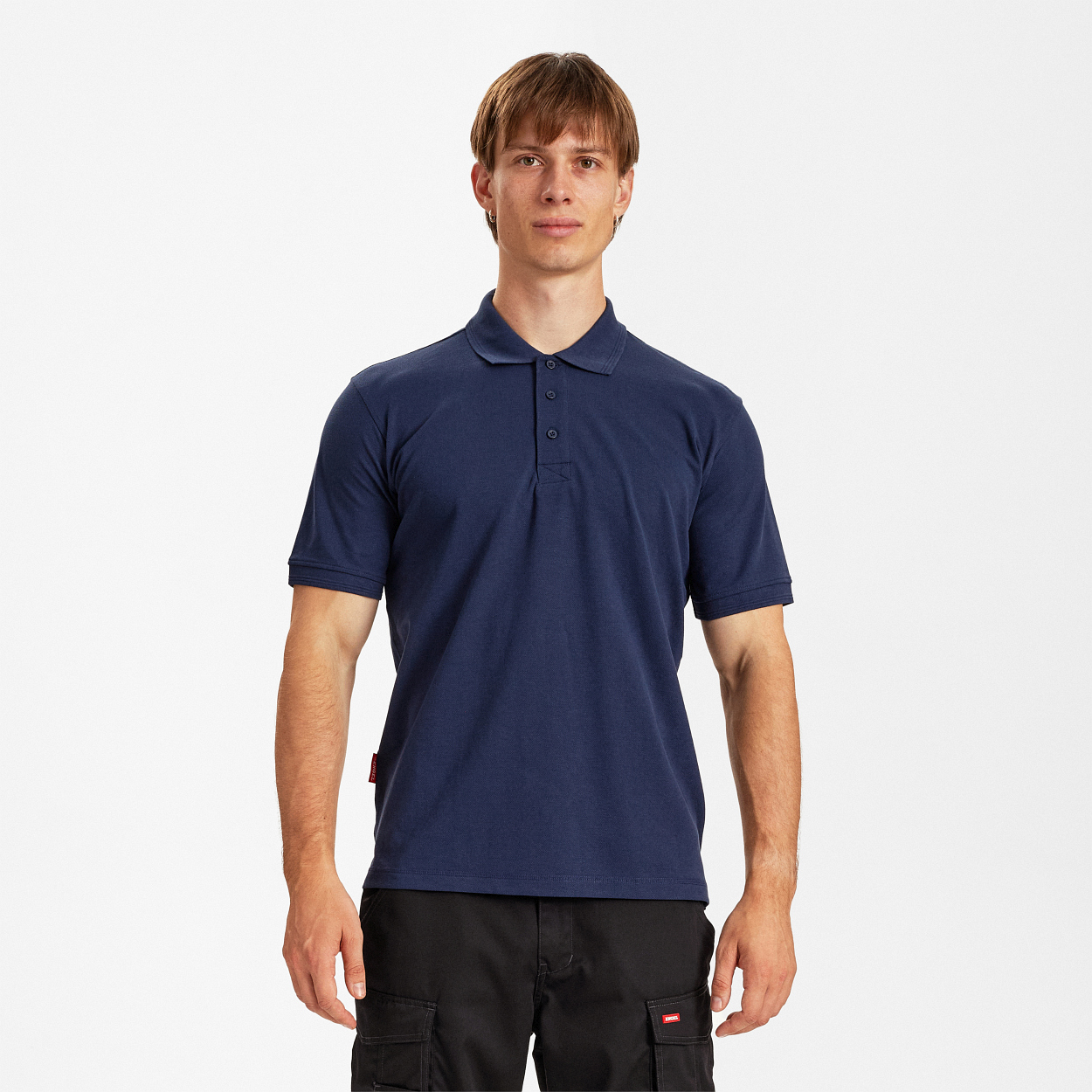 ENGEL Extend Poloshirt in Blue Ink, Größe XS