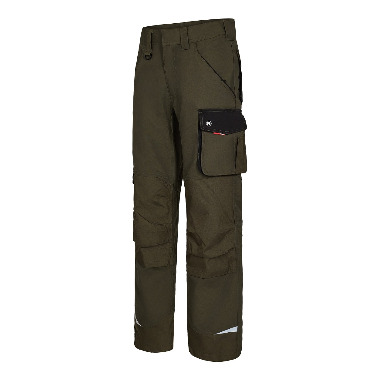 ENGEL Galaxy Arbeitshose in Forest Green/Schwarz, Größe 106