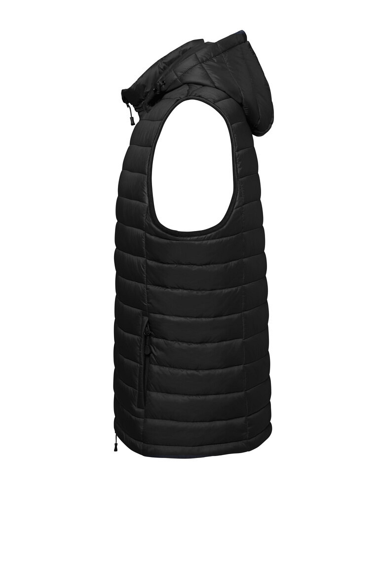 HAKRO 897 Kapuzen Loftweste in schwarz, Größe 6XL