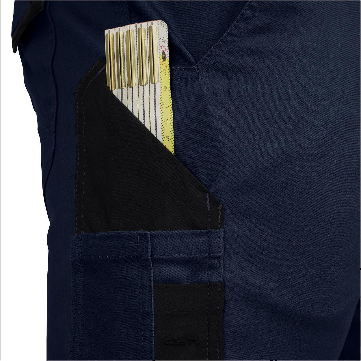 Bundhose Flex Line in Marine-Schwarz, Größe 98 von Leibwächter