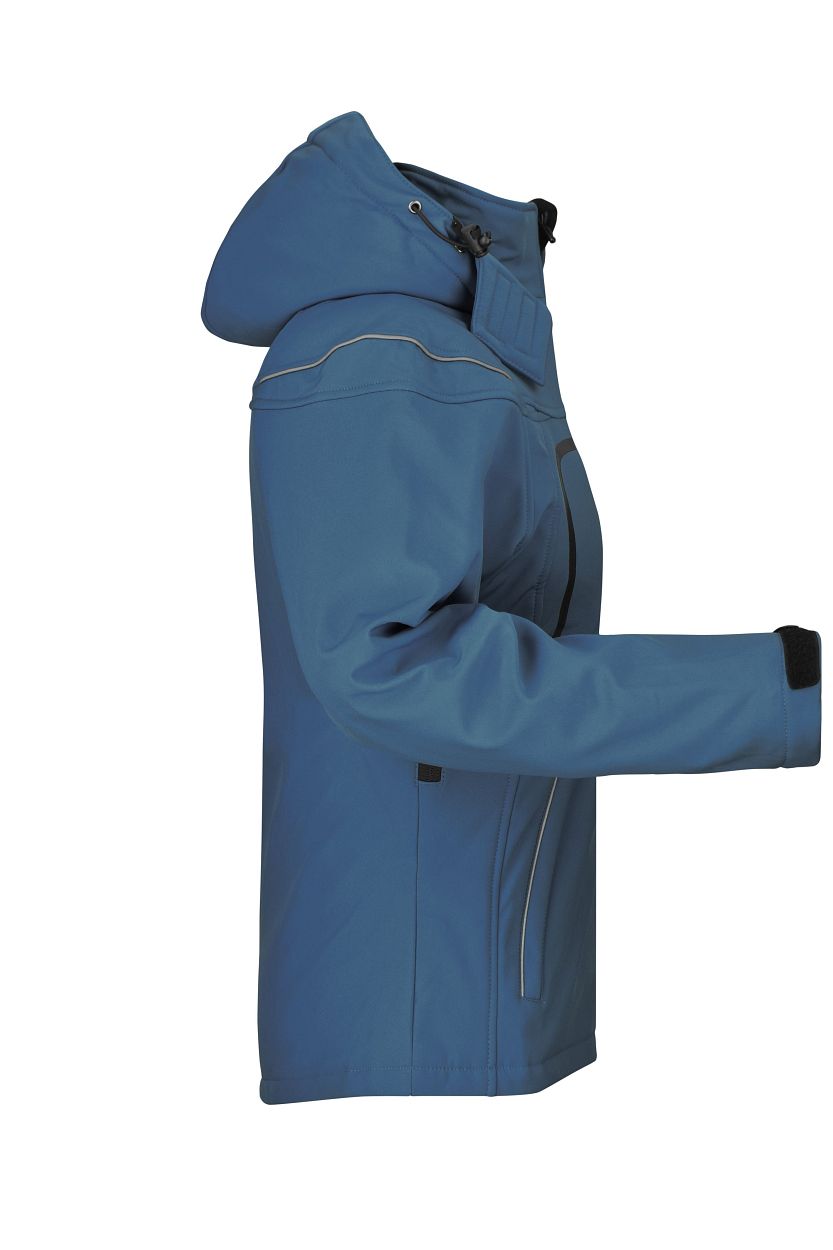 Ladies' Winter Softshell Jacket "JN1001" in Navy, Größe 2XL - Daiber
