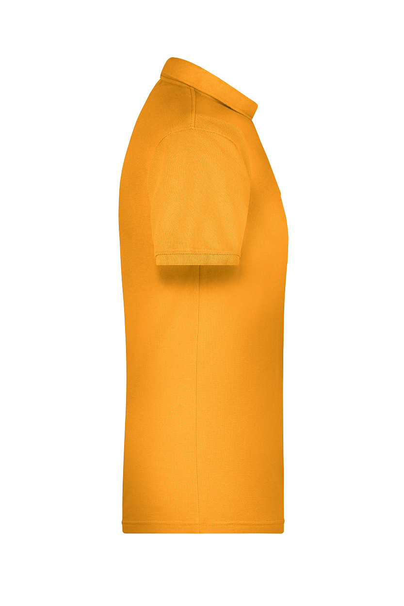 Men's ORGANIC Workwear Polo OCS Blended "JN874" in Gold-Yellow, Größe 6XL - Daiber