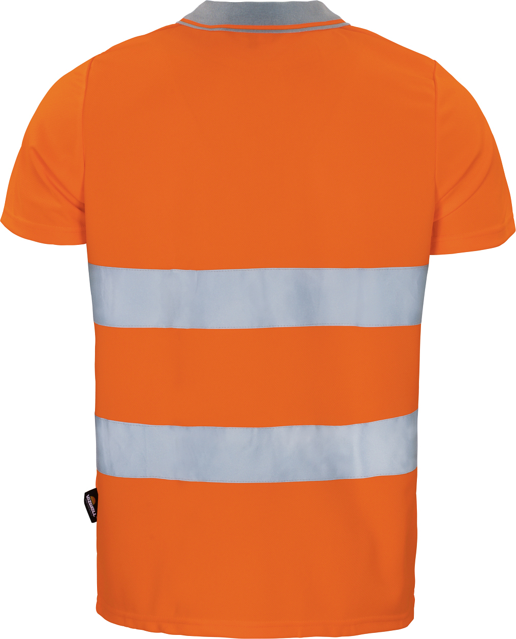 Warnschutzpoloshirt leuchtorange in Gr. XXL von Vizwell